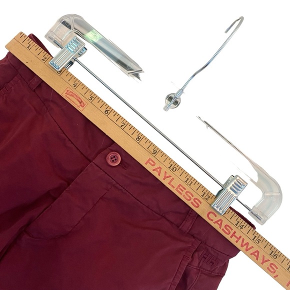 Helly Hansen Shorts Club Chino Women's 53047 Burgandy Maroon Soft Size 30 - Picture 8 of 10